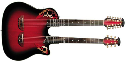 Ovation CSD225-BCB Celebrity Doubleneck Guitar
